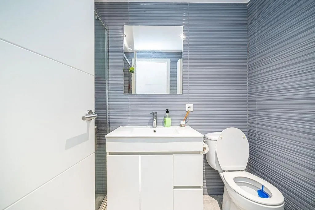 Salles de bain - Apartment with Balcony in Son Forteza