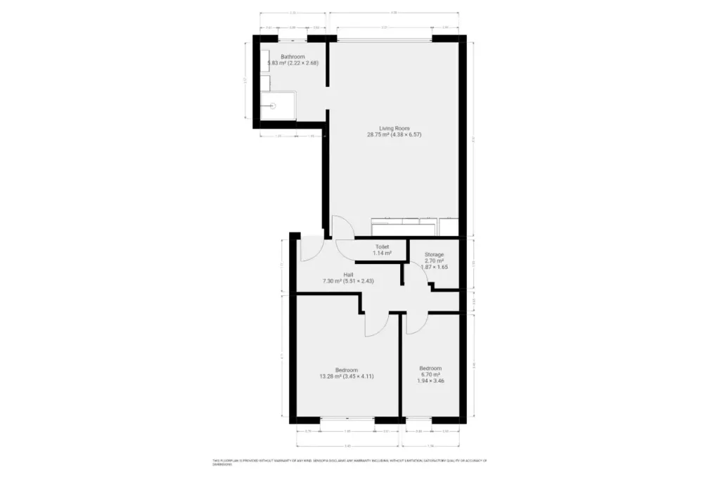 Plaan - Move-in Ready Apartment with East Frontage in Buggenhout