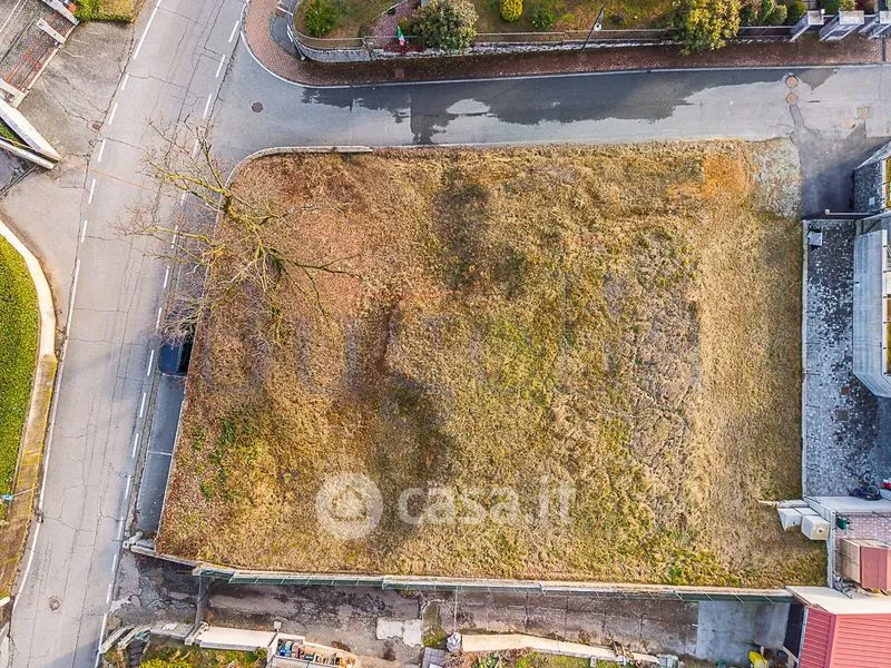 Vue aérienne - New Villa Construction with South Orientation in Cossato