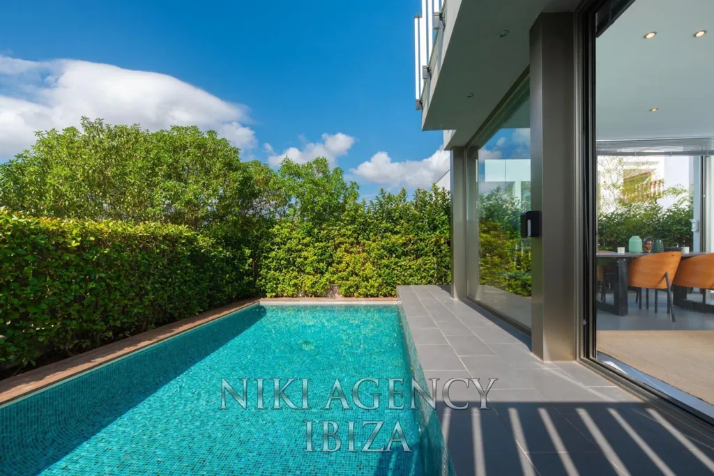 Piscine - Townhouse with Pool in Jesús, Ibiza