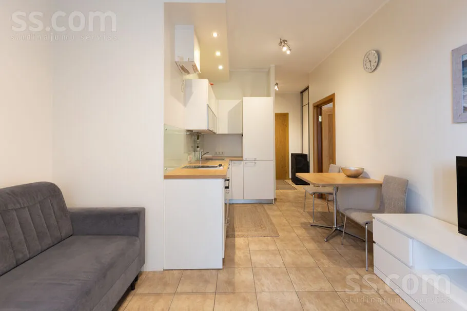 Séjour - Sunny Two-Bedroom Flat in Green Imanta