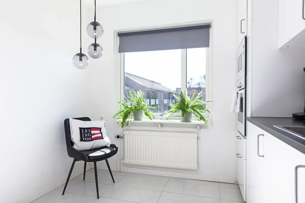 Salle à manger - Renovated Two-Bedroom Flat with Balcony in Bjuv