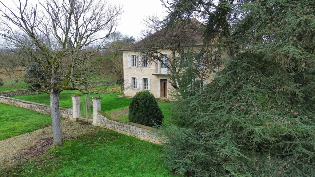 Õhuvaade - Maison de Maître with Dependent Buildings in Mauvezin