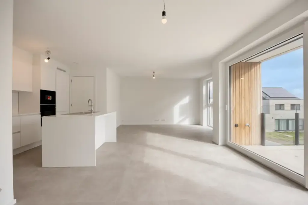 Köök - Apartment with Private Terrace in Denderleeuw