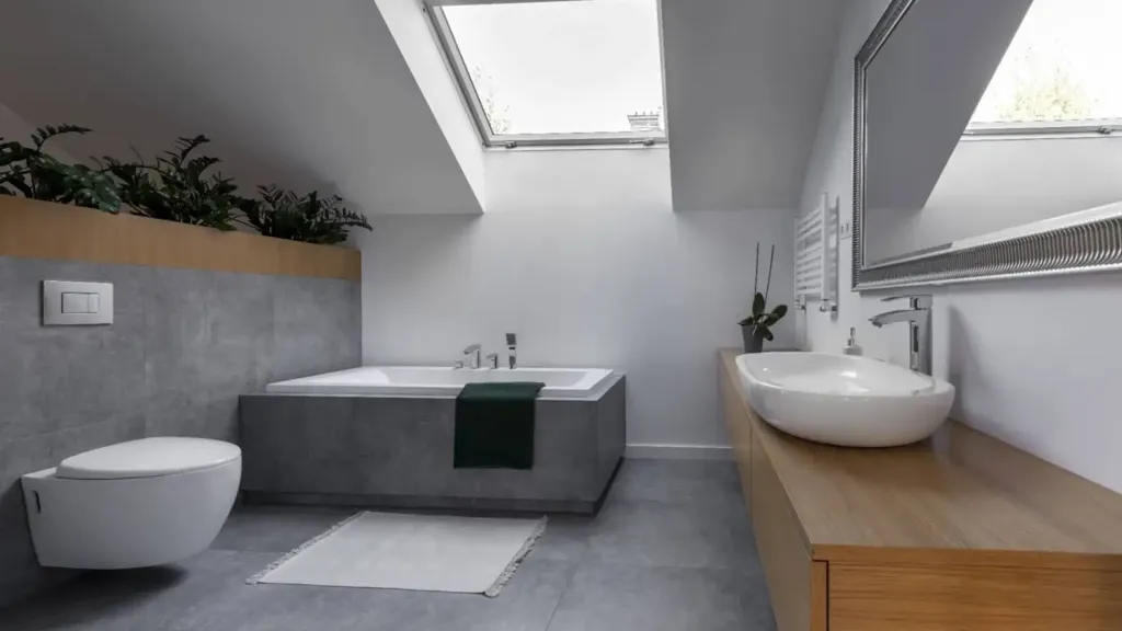Salles de bain - Prestigious Attico with High Ceilings in Carpi