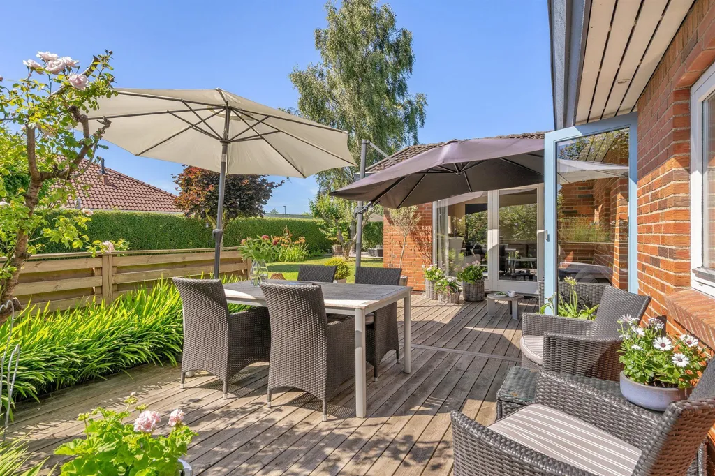 Terrasse - Detached Villa with Garden in Sydals