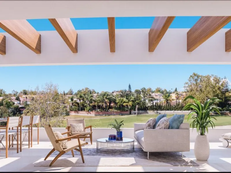 Terrasse - Modern Apartments with Golf Access in Marbella