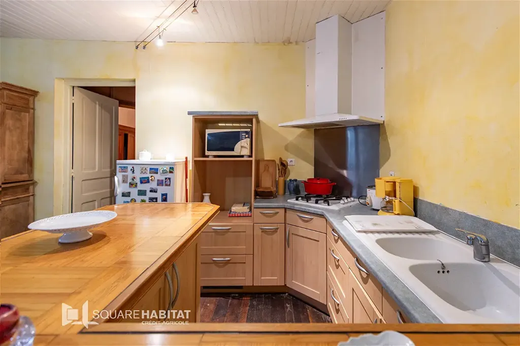 Cuisine - Grange Aménagée avec Vue Sud à Bagnères de Bigorre