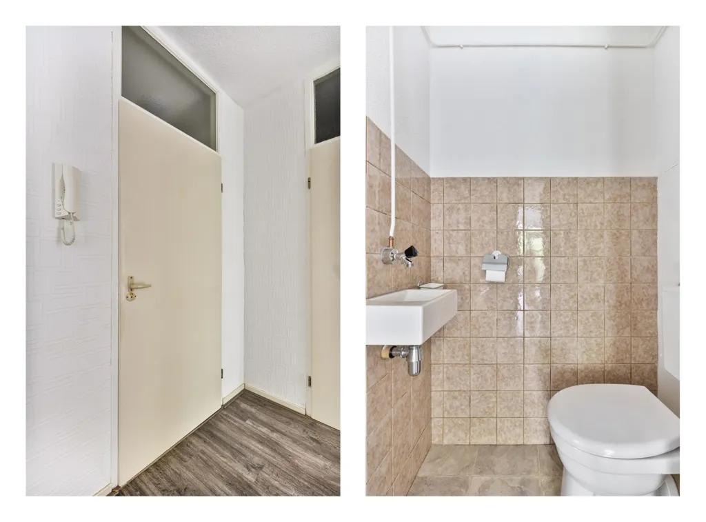 Salles de bain - Galerij Flat with Balcony in Brunssum