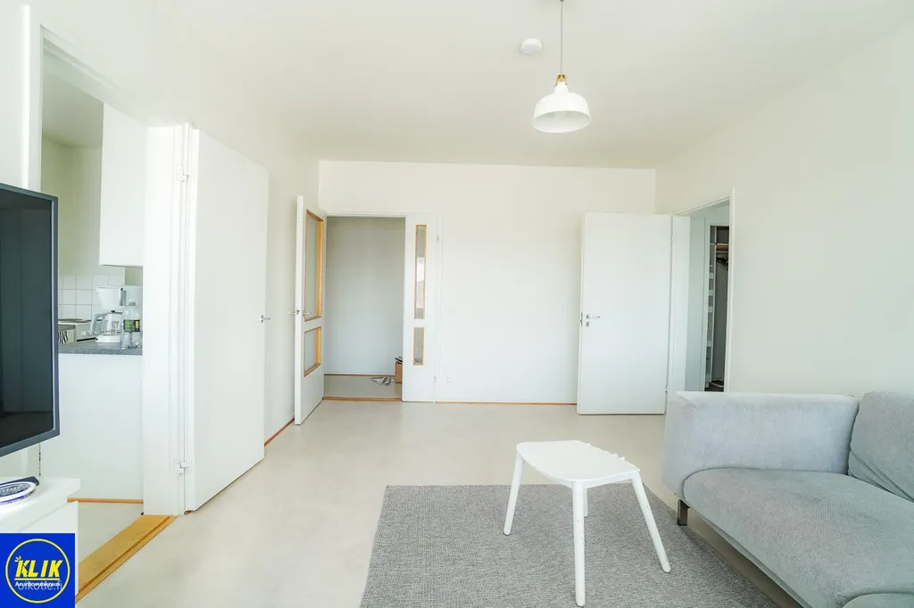 Séjour - Bright Apartment with Balcony in Rauma Centre