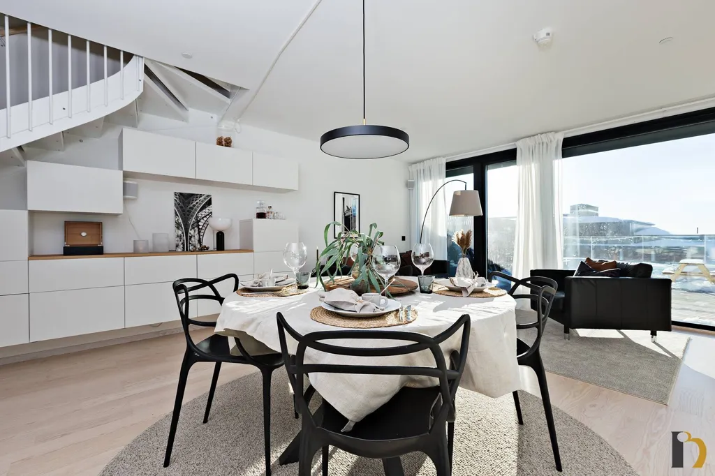 Salle à manger - Penthouse with Terrace in Umeå