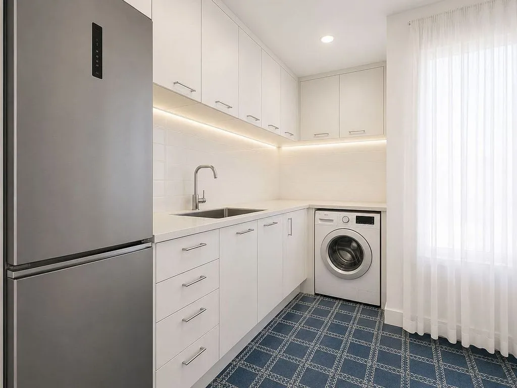 Buanderie - Apartment with Balcony in Sant Adrià de Besos