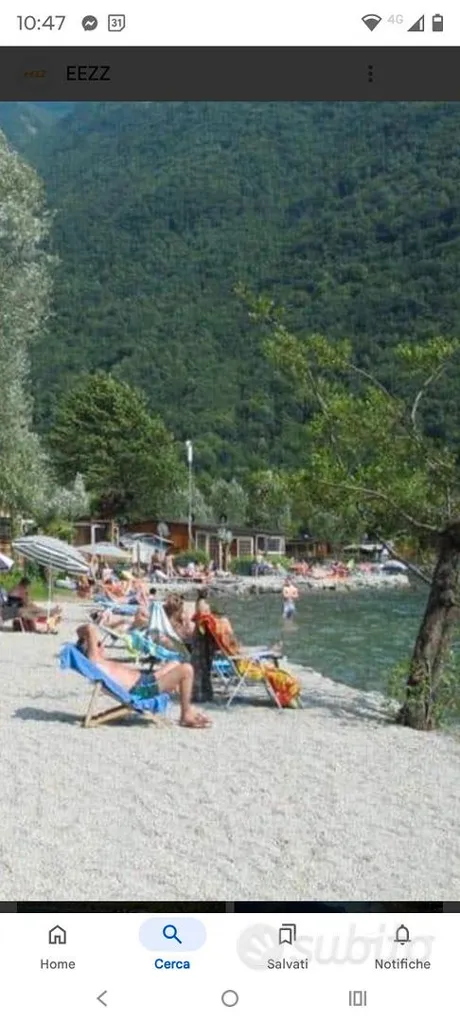 Mobile Home with Lake View in Porlezza