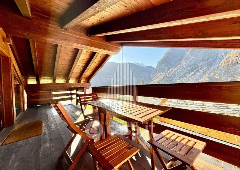 Terrazza - Mansard Apartment with Mountain View in Pré-Saint-Didier