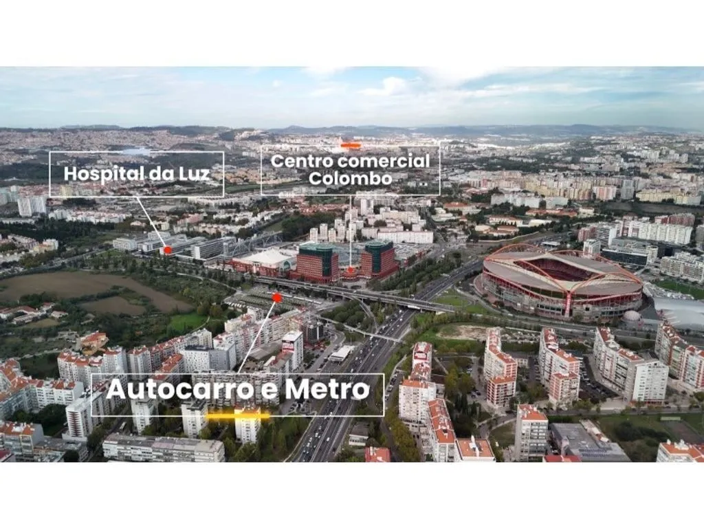 Vue aérienne - Luxury Apartment with View in Lisbon