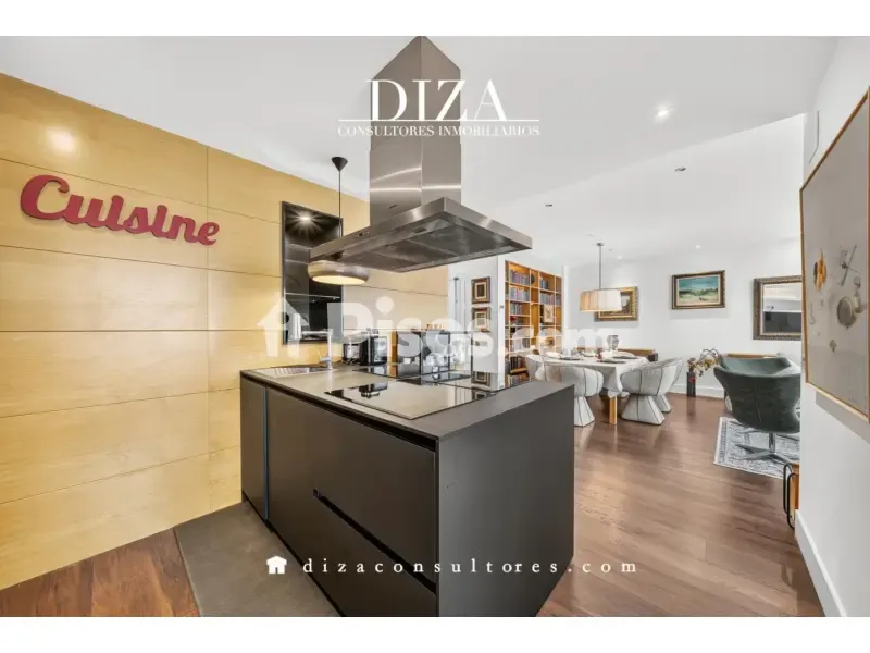 Cucina - Bright Apartment with Views in El Viso, Chamartín