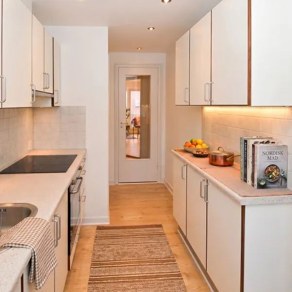 Cuisine - Two-Bedroom Apartment with Balconies in Aalborg Centre