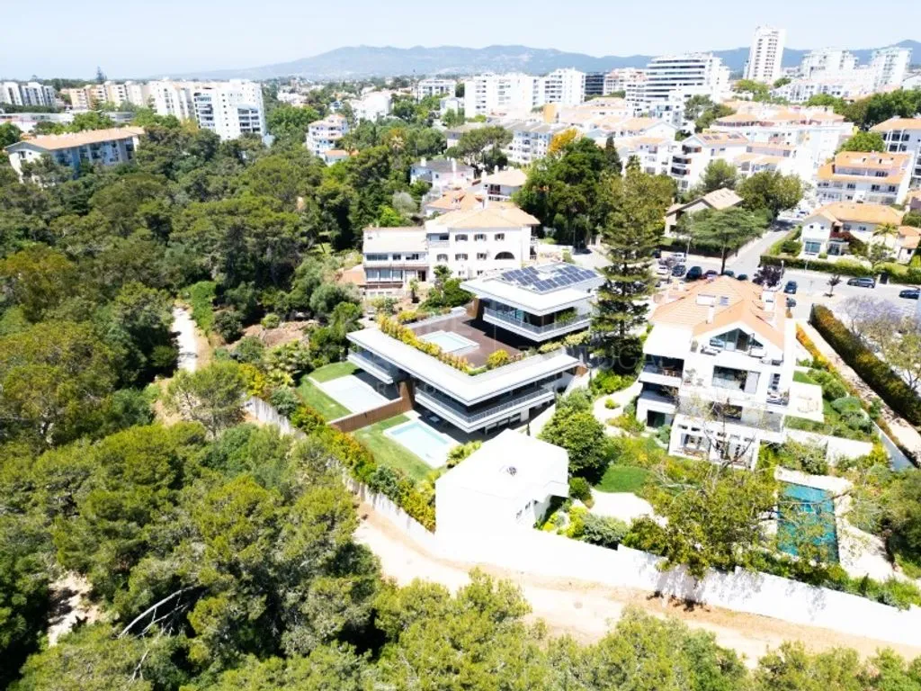 Aerial - Luxury Duplex with Pool in Cascais