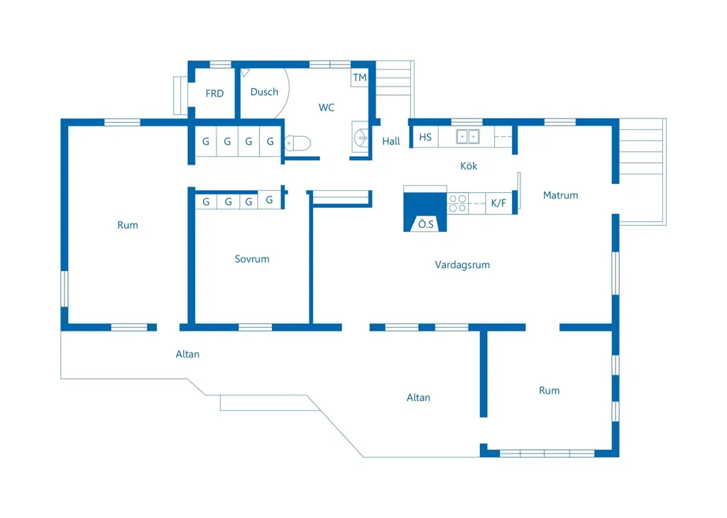 Maison 4 pièces à Norrtälje kommun