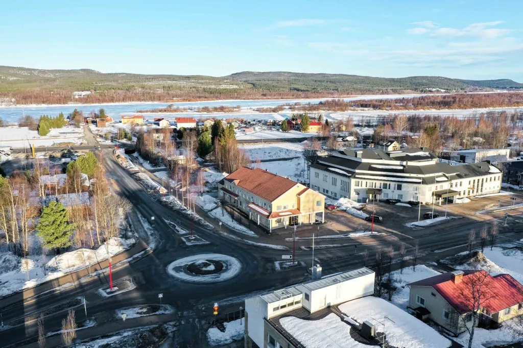 Vue aérienne - Commercial Space with District Heating in Ylitornio