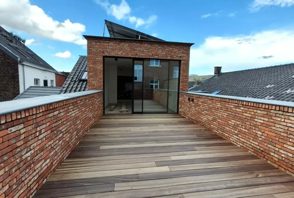 Terrasse - Appartement Neuf au Centre de Tongeren