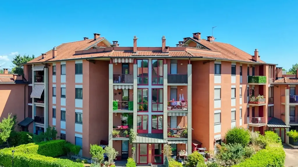 Vista aerea - Apartment with Double Balcony in Turin