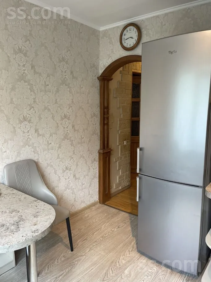 Kitchen - 3-Bedroom Flat with Balcony in Riga