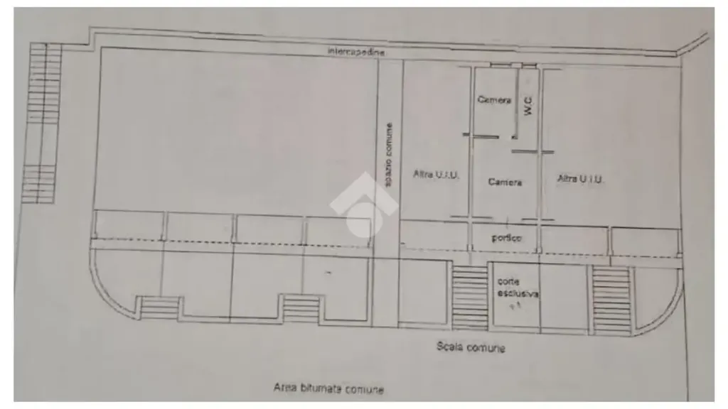 Plan - Apartment with Terrace in Belvedere Marittimo