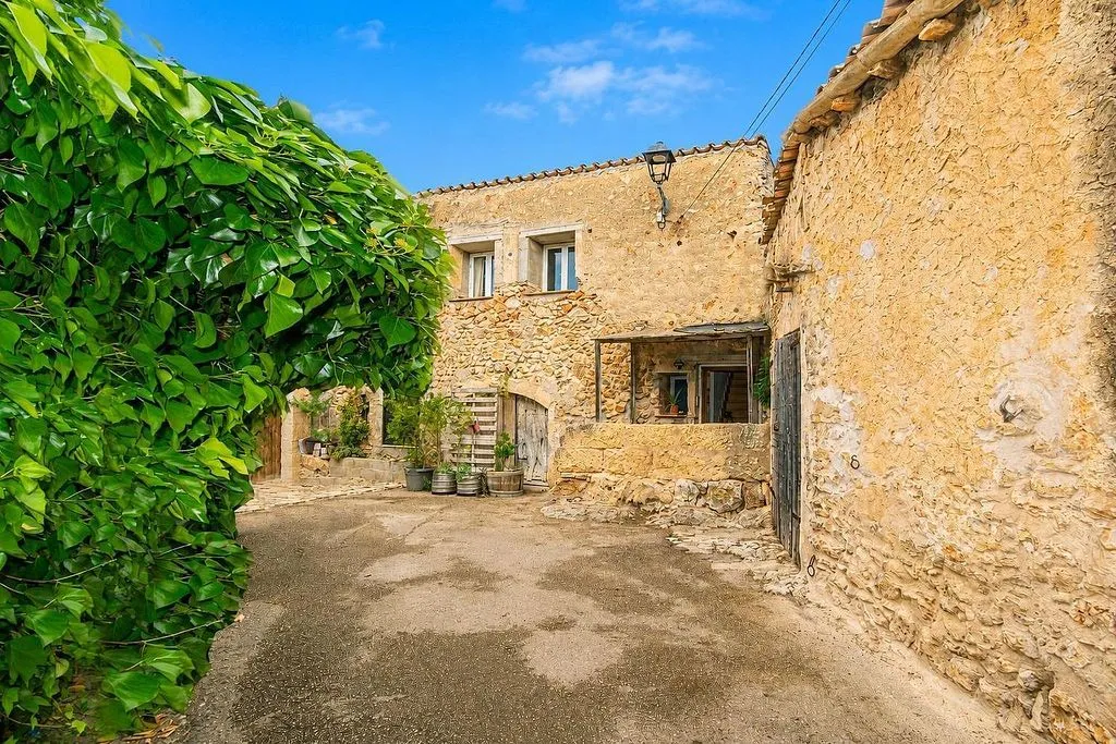Jardin - Rustic House with A/C in Llubí