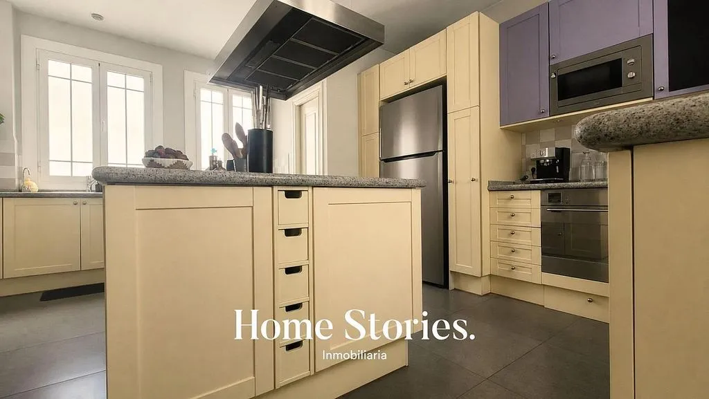 Köök - Furnished Flat with Balcony in Valencia