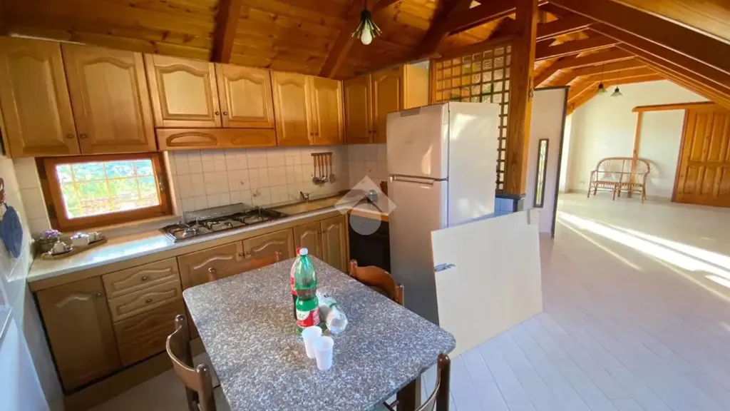 Cuisine - 4-Room Apartment with Balcony in Agerola