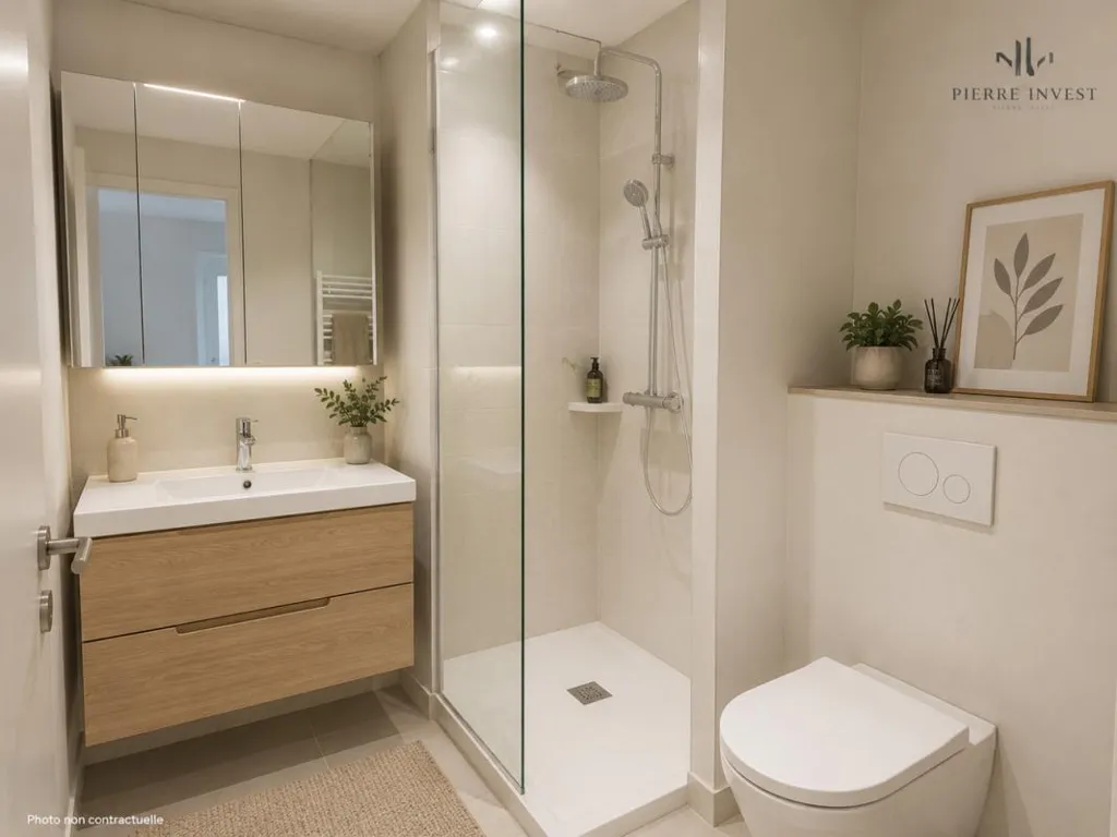 Salles de bain - Appartement T2 avec Jardin à Ivry-sur-Seine