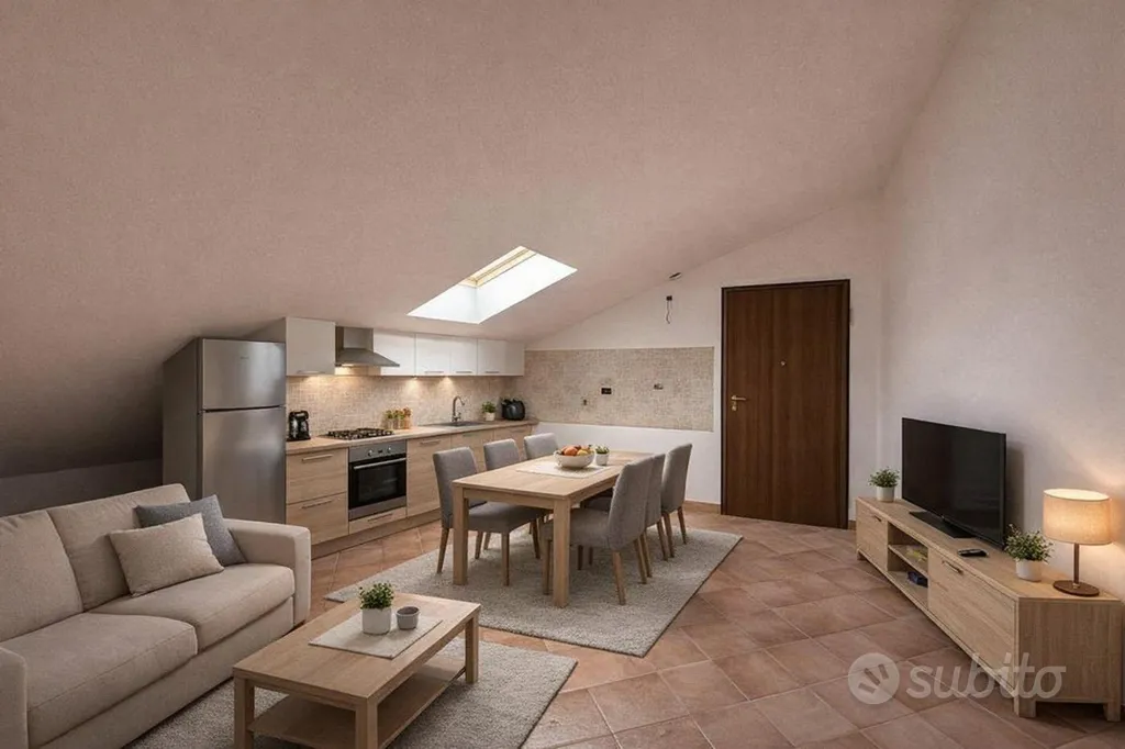 Soggiorno - Modern Flat with Parking in Avezzano West