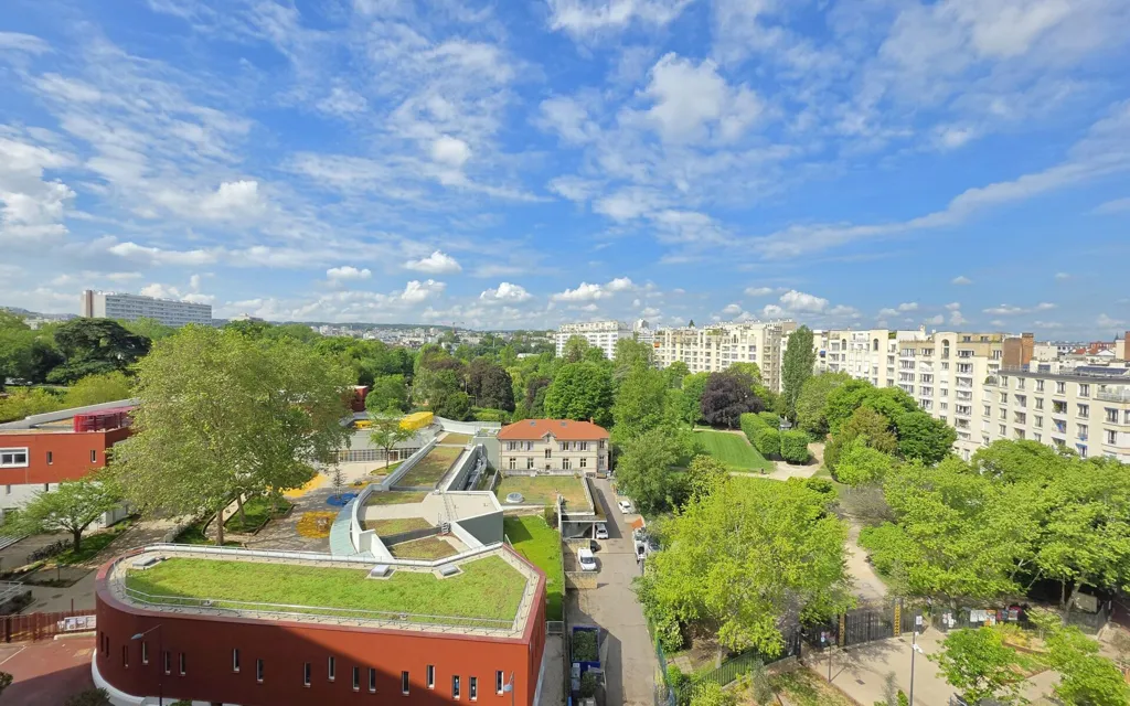 Õhuvaade - Apartment with Park View in Vanves Centre