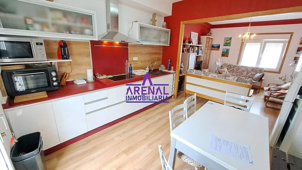 Cuisine - Chalet with Terrace in Pobra do Caramiñal