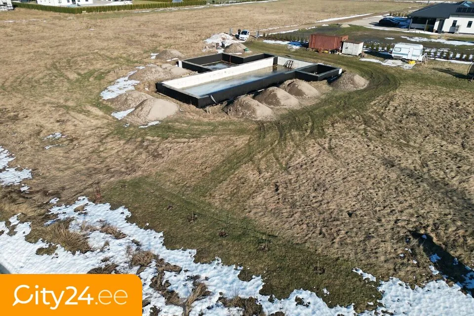 Õhuvaade - Maa asukohas Grobiņa