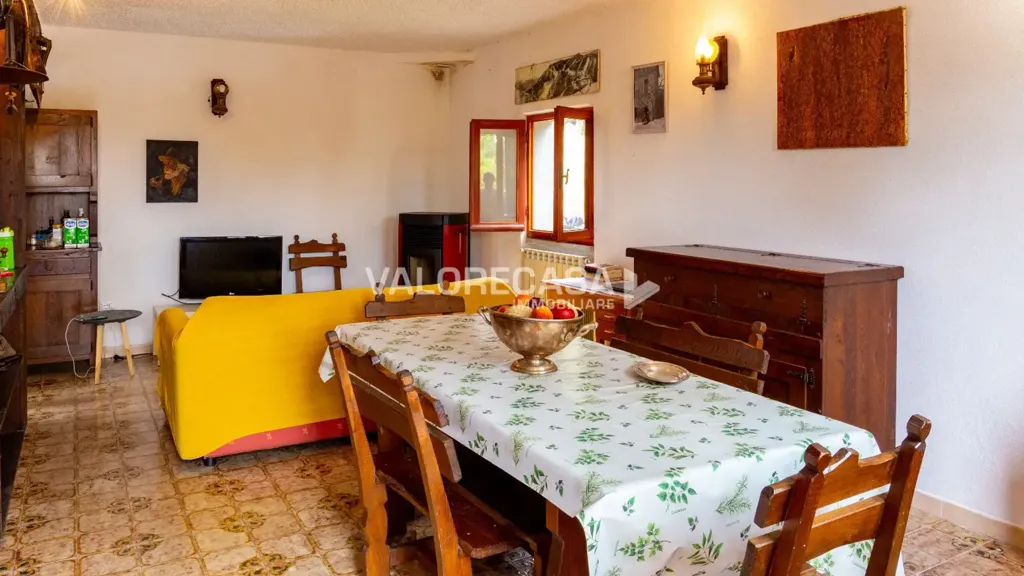 Salle à manger - Terraced Villa with Lake View in Zeri