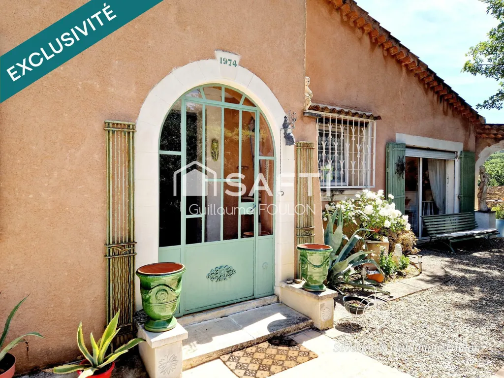 Jardin - Maison Ancienne avec Jardin à Saignon
