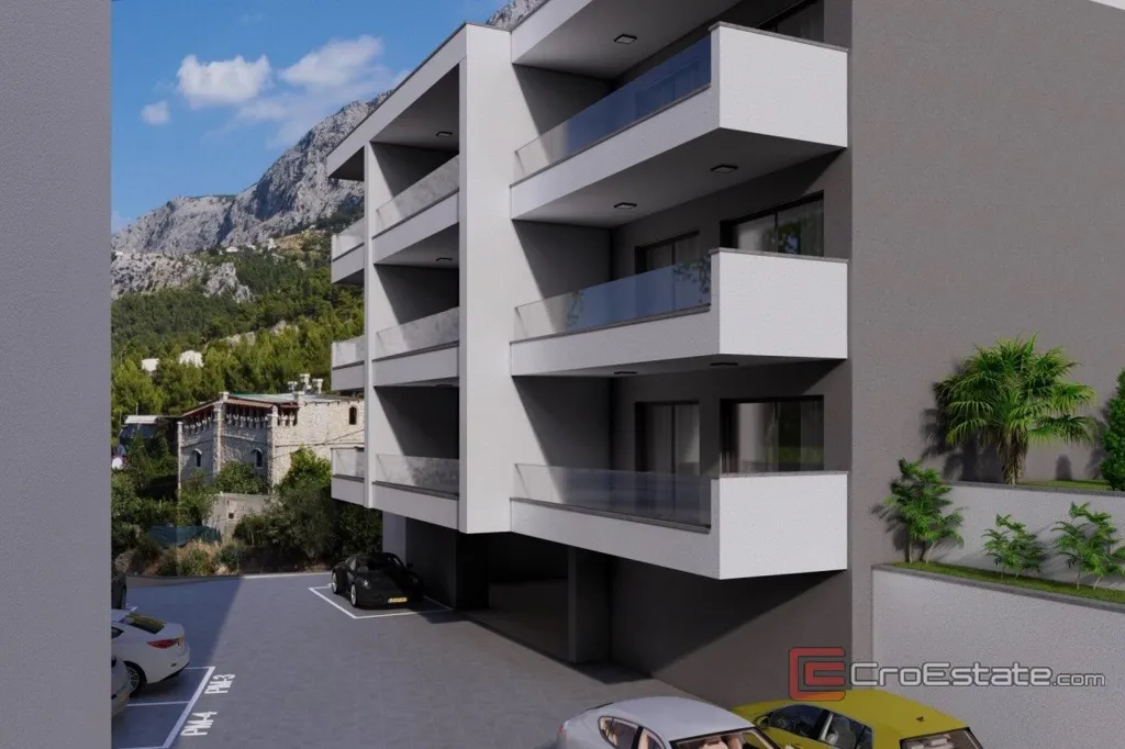 Modern Ground Floor Apartment with Sea View in Omis
