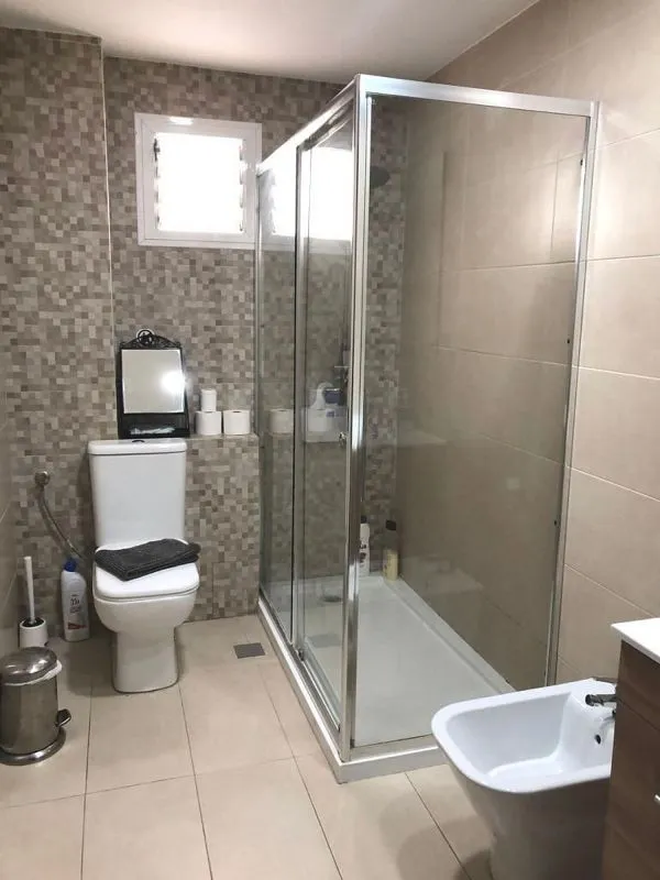 Bathrooms - Furnished Flat with Balcony in Albors