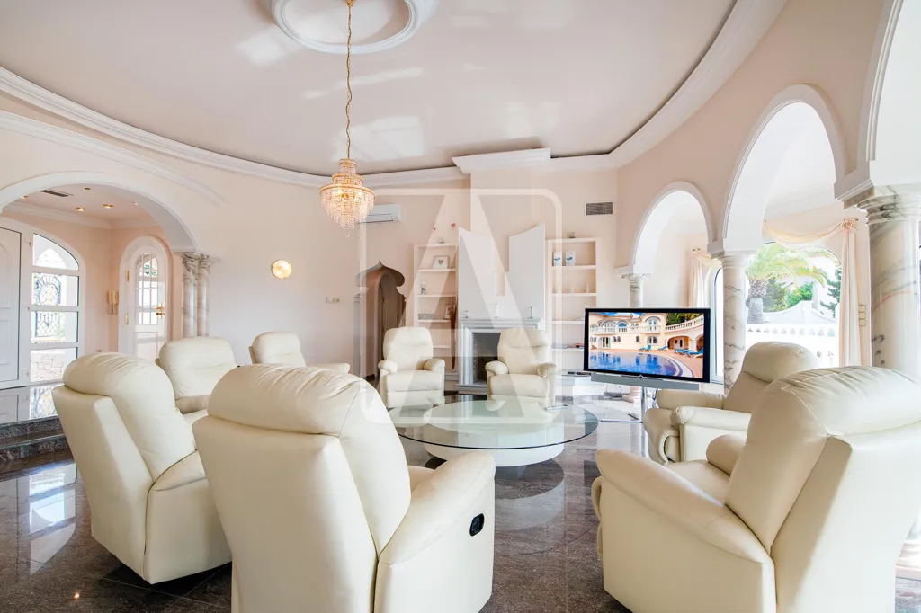Séjour - Luxury Villa with Sea Views in Benissa