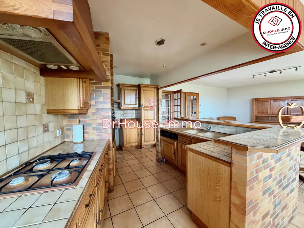 Cuisine - Villa avec Vue Panoramique sur les Pyrénées à Aurignac