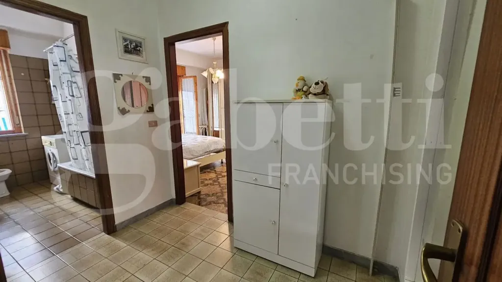 Salles de bain - 3-Bedroom Apartment with Balcony in Scalea