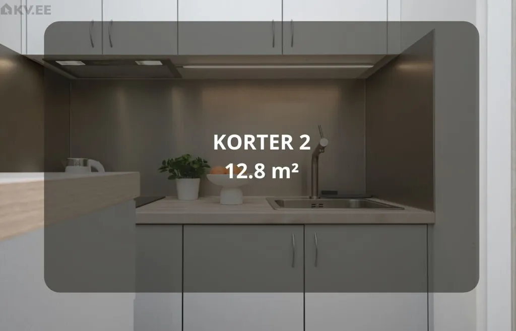 Cucina - Modern Micro-apartments with Private Bath in Tallinn Centre