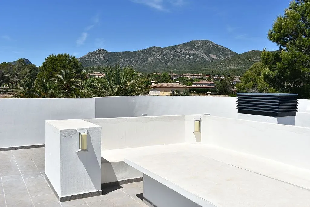 Terrasse - Chalet with Pool and Terrace in Bonmont