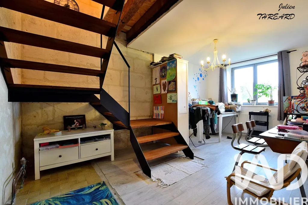 Living Room - Charming Longère with Equestrian Facilities in Manthelan