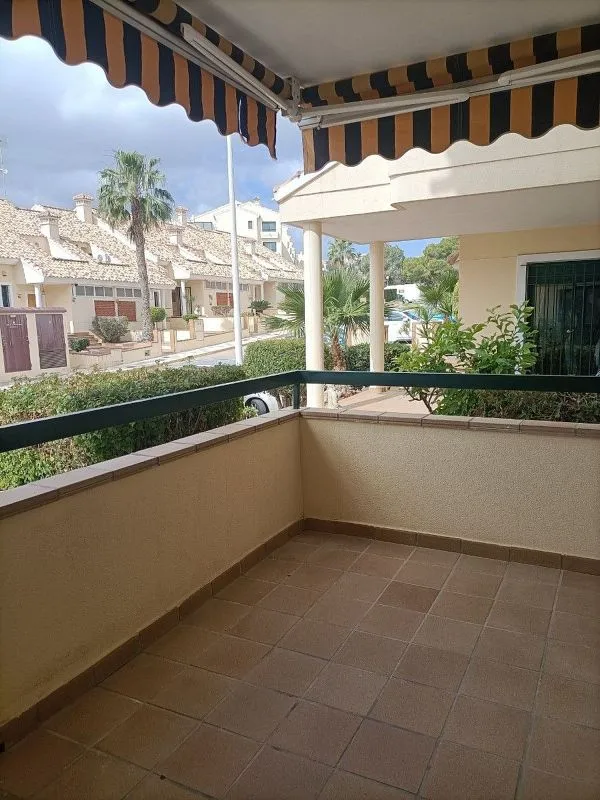 Terrasse - Apartment with Pool in Campos de Golf, Los Dolses