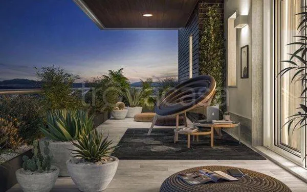 Terrace - Modern Penthouse with Terrace in Legnaro