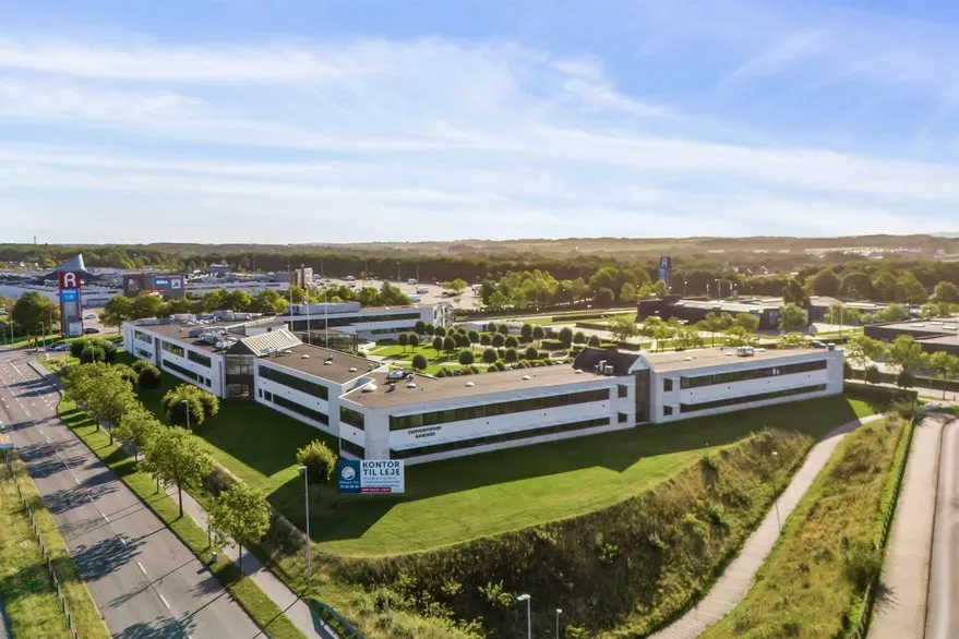 Vista aerea - Office Building with Parking near E45, Randers