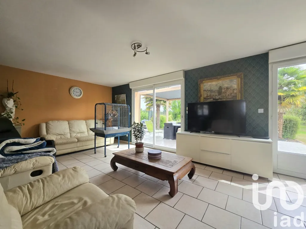 Séjour - Maison Familiale avec Piscine à Foulbec